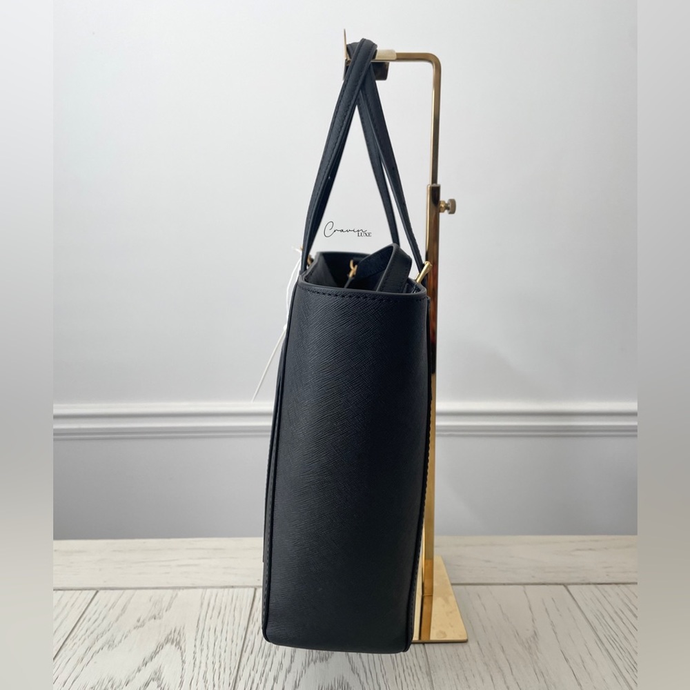 ❌❌SOLD❌❌New Tory Burch Emerson Tote Black - Picture 4 of 11